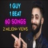 1 GUY 1 BEAT 60 SONGS Aarij Mirza Mashup 320kbps